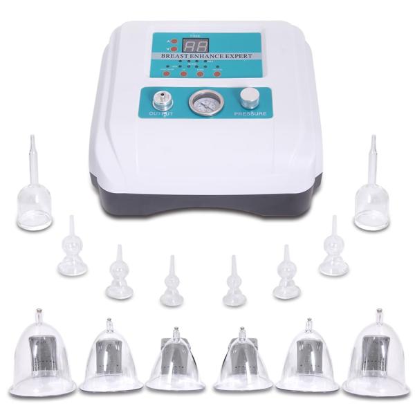 electric vacuum pump cups vibrating breast enhancement enlarge nipple massage review