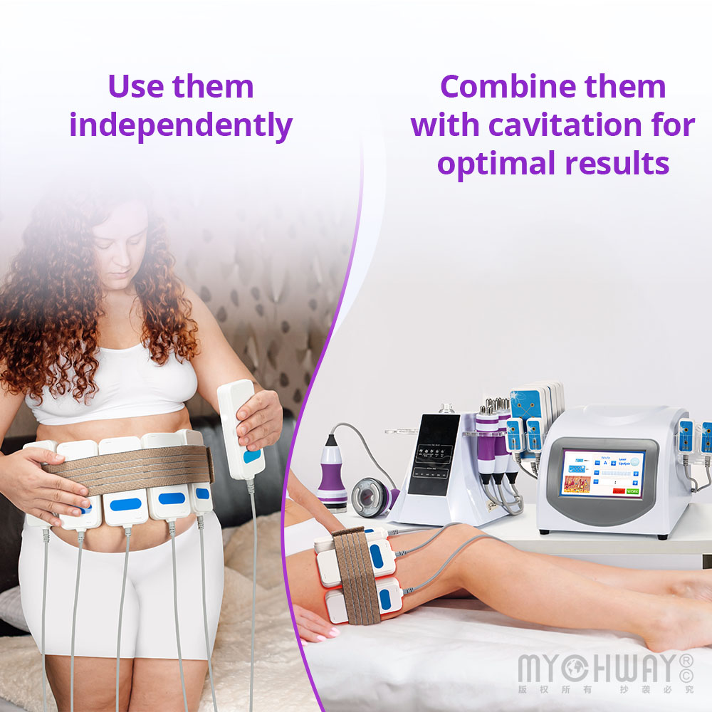160mw lipo laser slimming machine body shaping 14 pads weight loss laser device