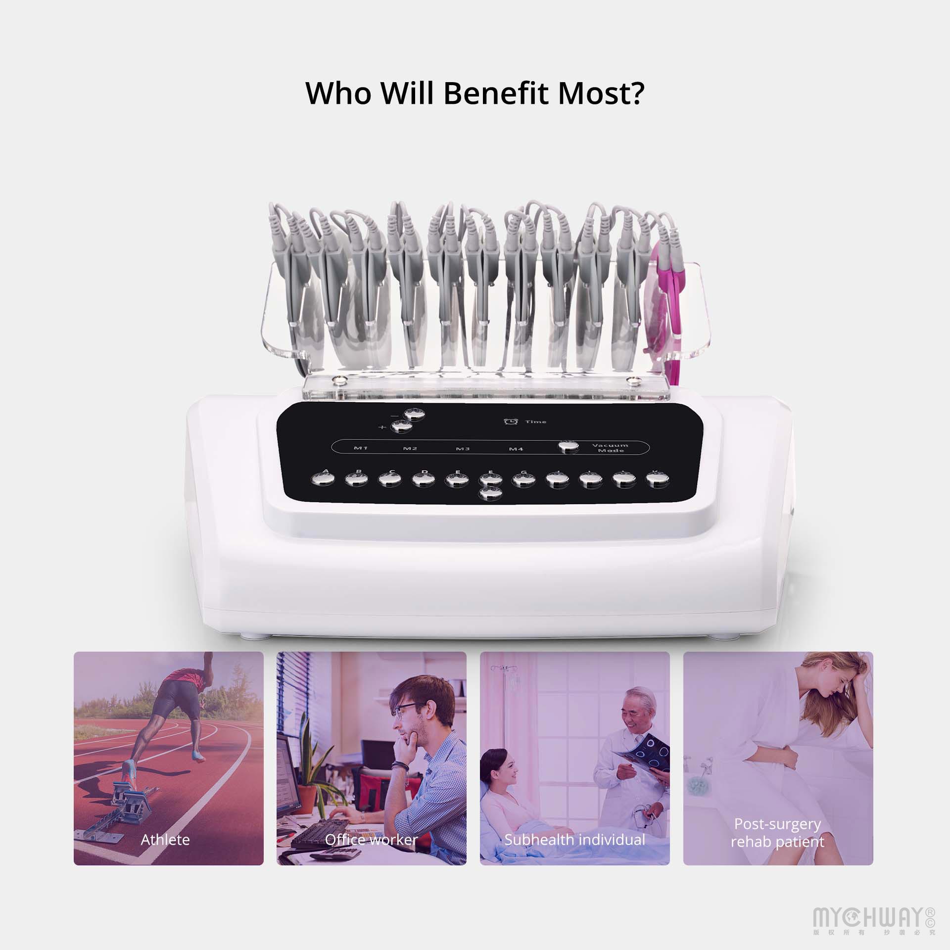 ems bio microcurrent treatment vacuum therapy breast lifting enhancement machine