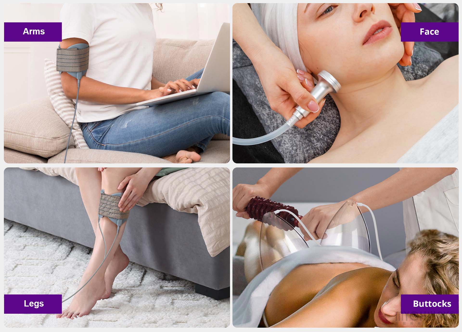 ems bio microcurrent treatment vacuum therapy breast lifting enhancement machine