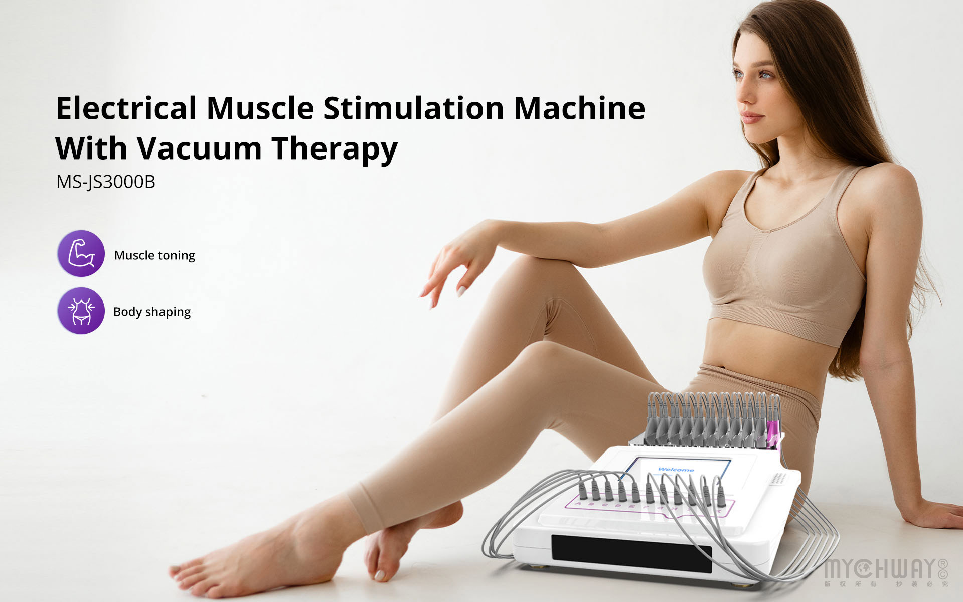 ems electronic muscle stimulation machine for pain relief device
