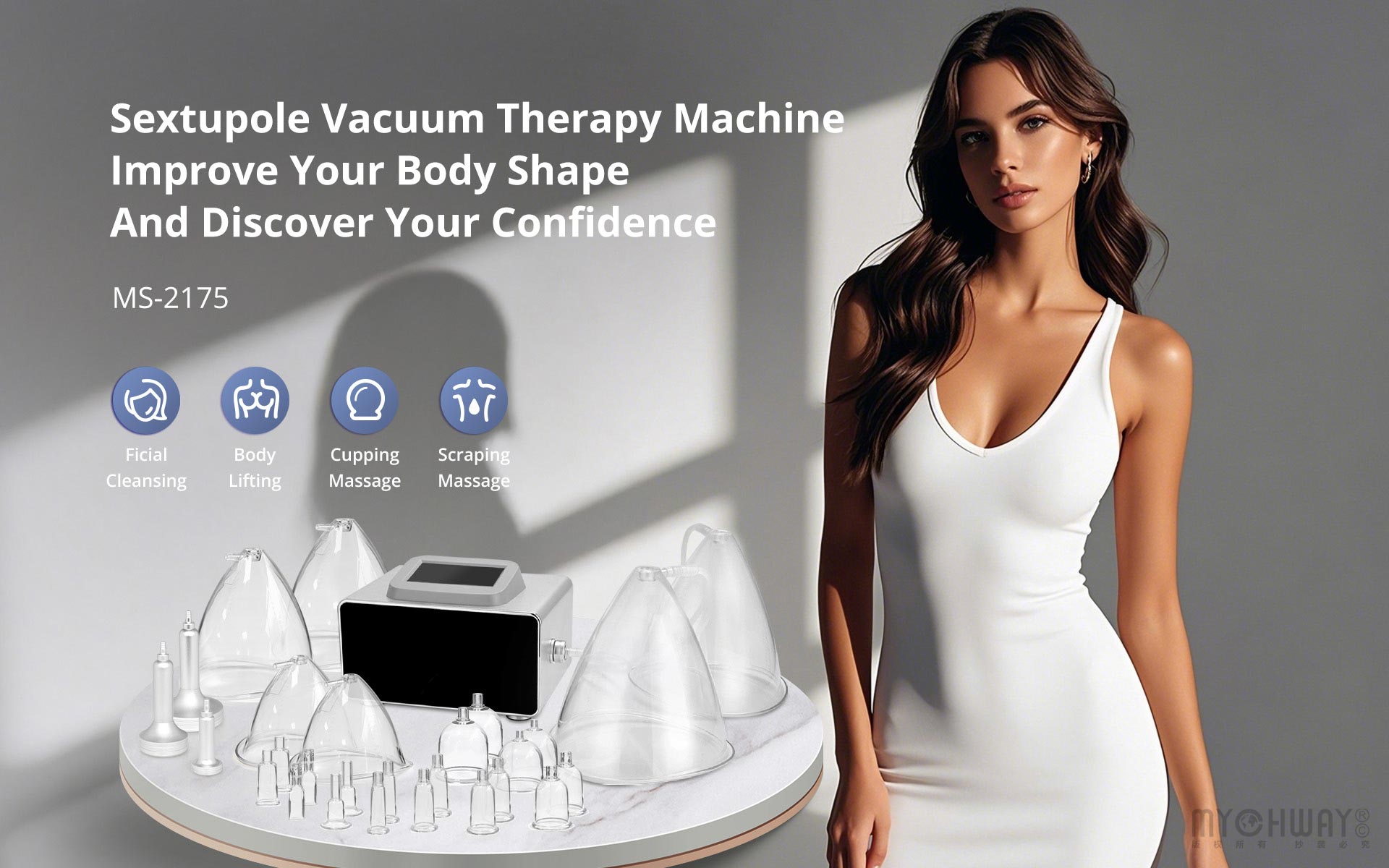electric breast butt massager vacuum breast enlargement suction pump machine