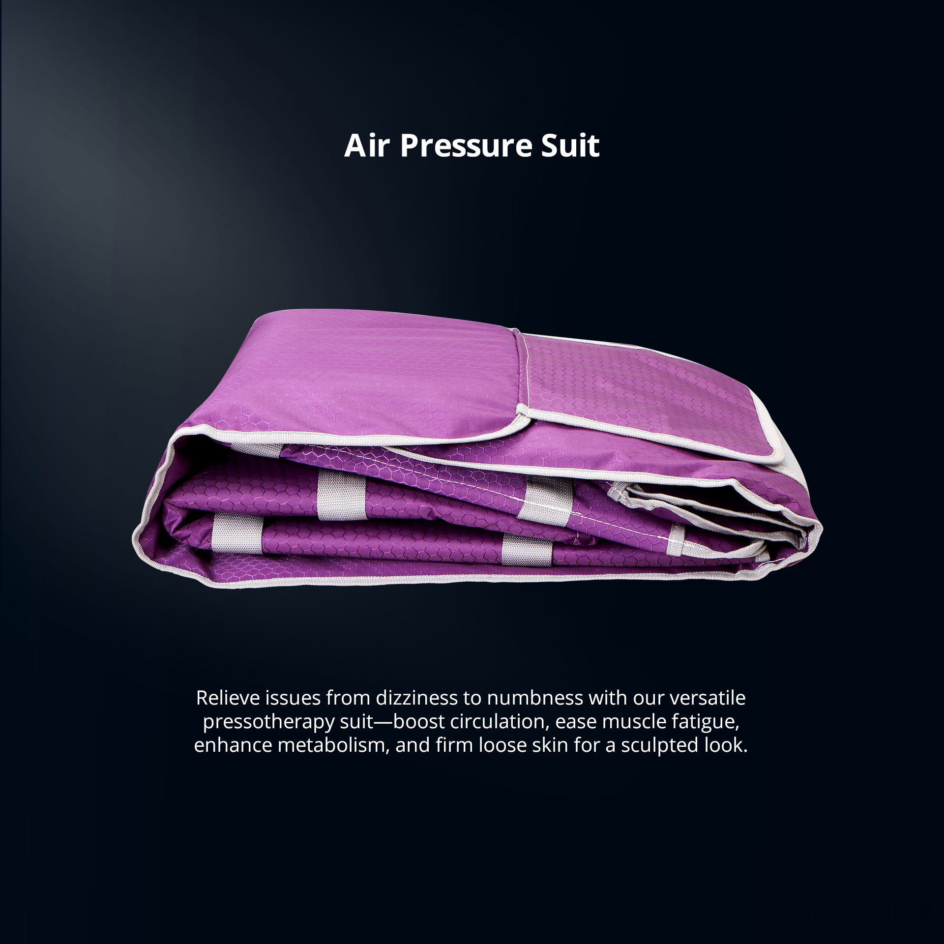 pressotherapy air pressure slimming body detox lymph drainage machine