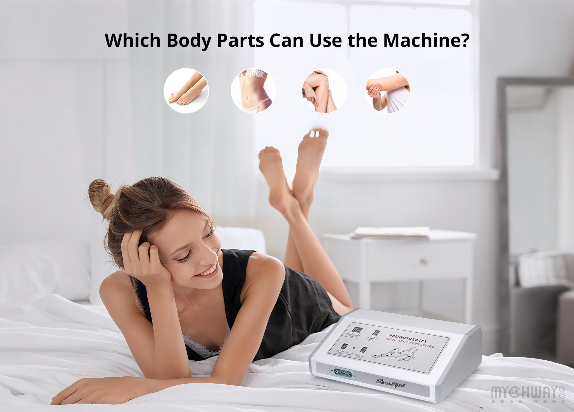 pressotherapy air pressure slimming body detox lymph drainage machine