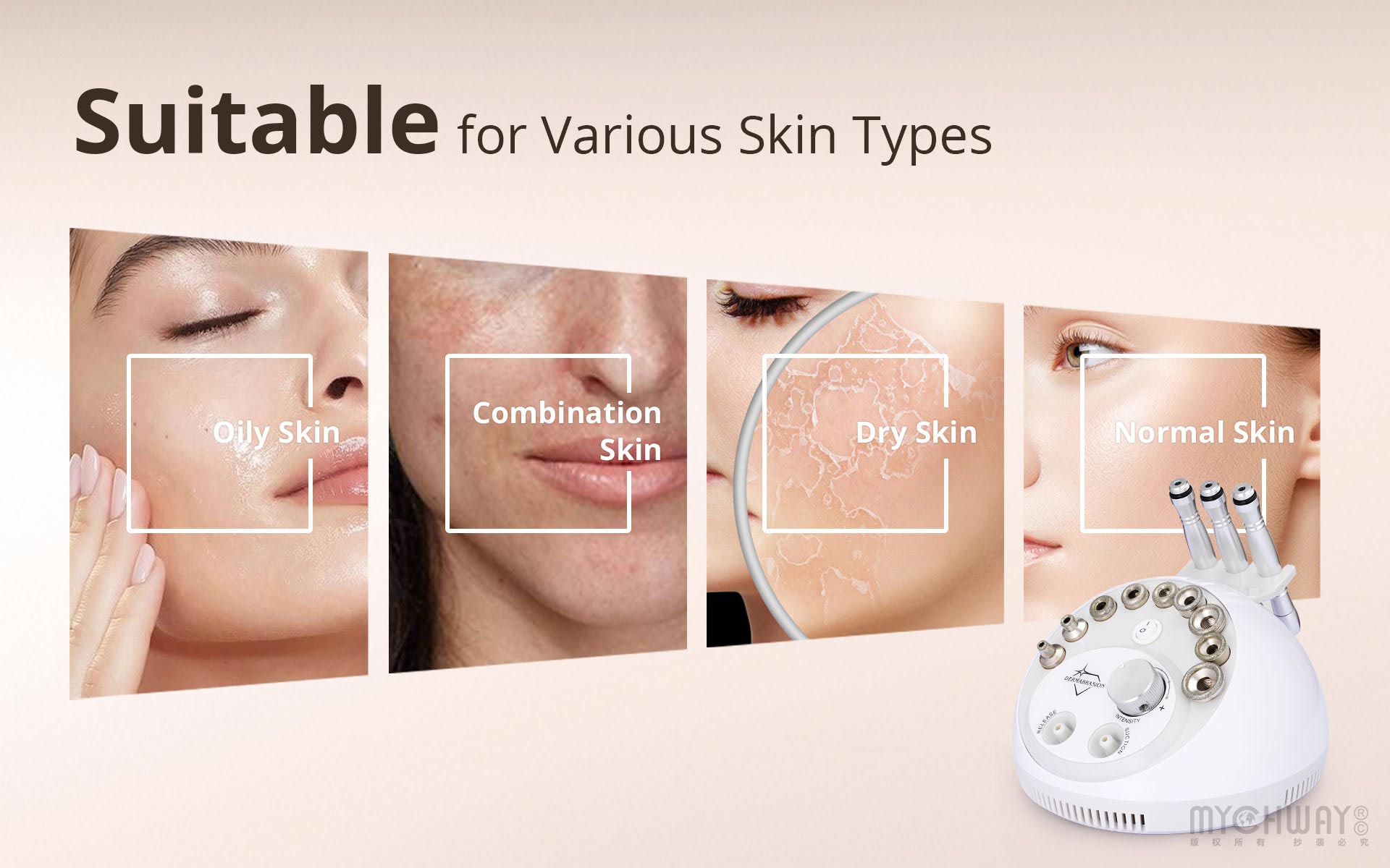 diamond microdermabrasion facial peel beauty machine