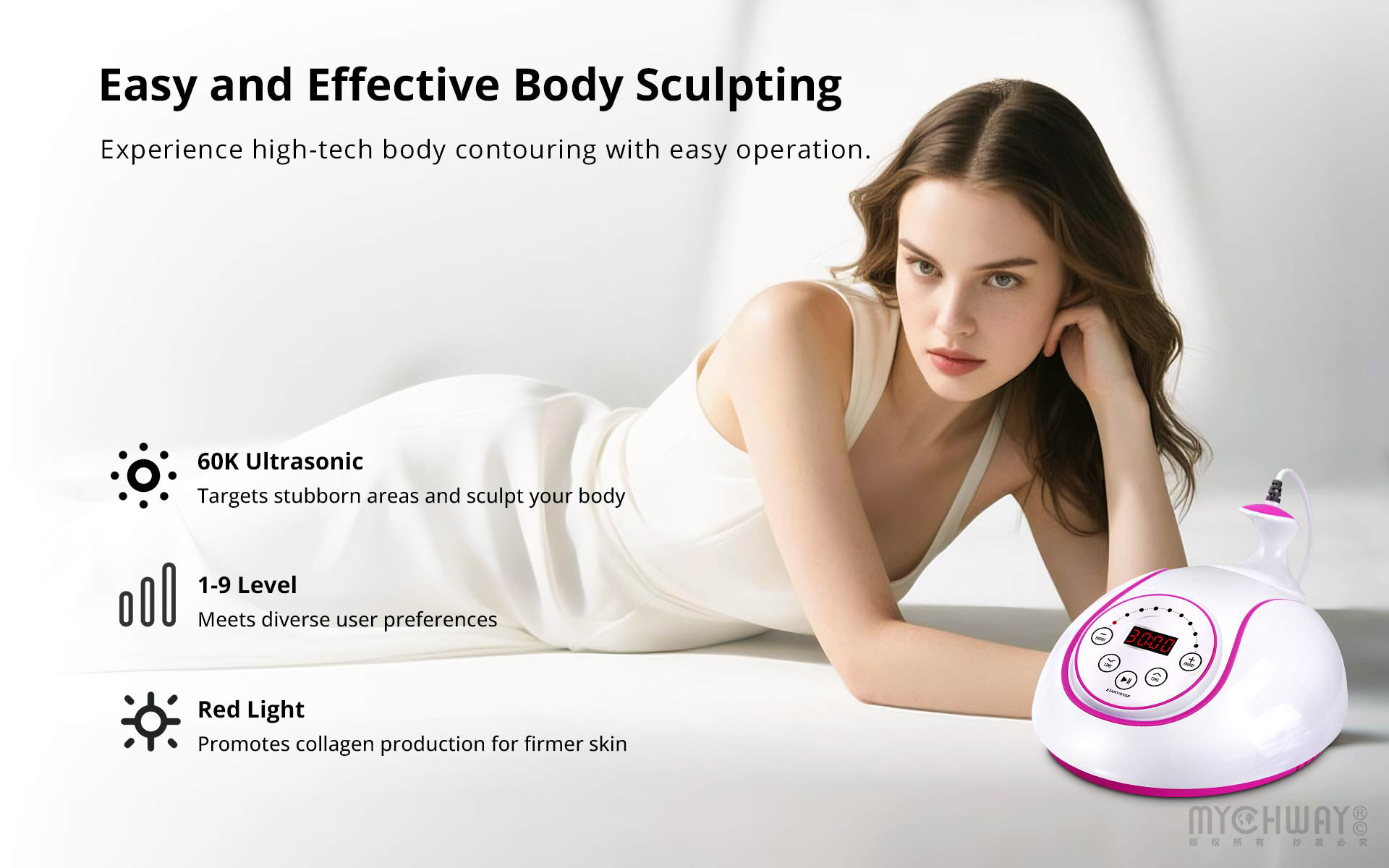 60k cavitation 2.5 ultrasound ultrasonic weight loss body machine