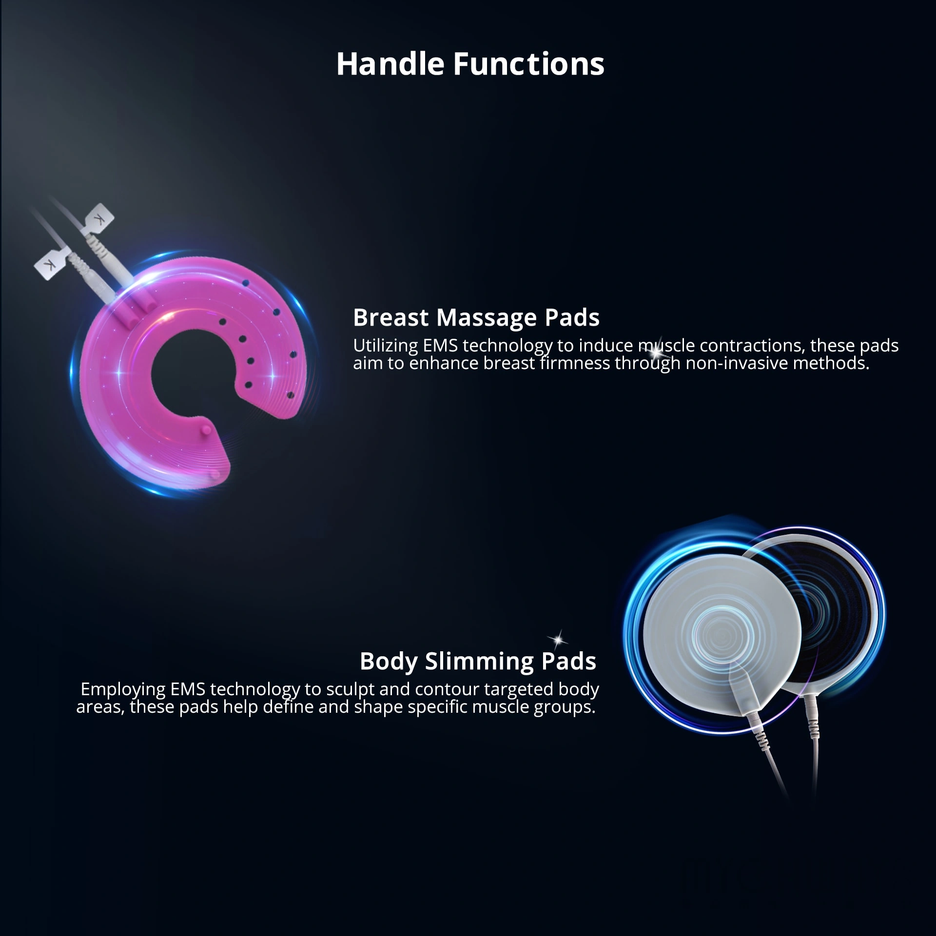 ems microcurrent electronic muscle stimulation body slimming machine