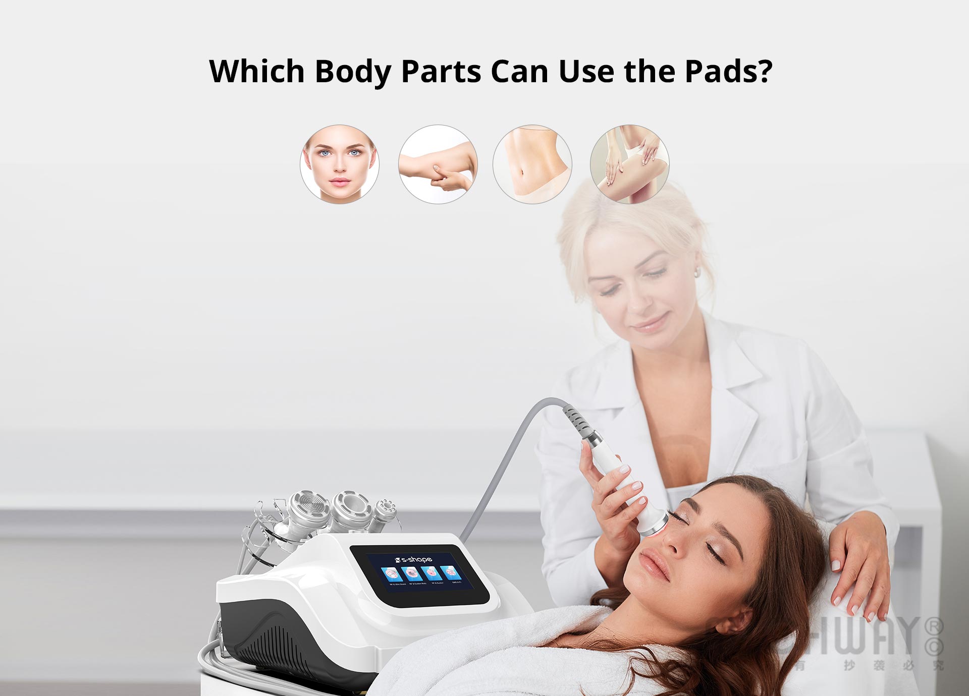 aristorm ultrasonic cavitation machine for at home body sculpting facial anti aging