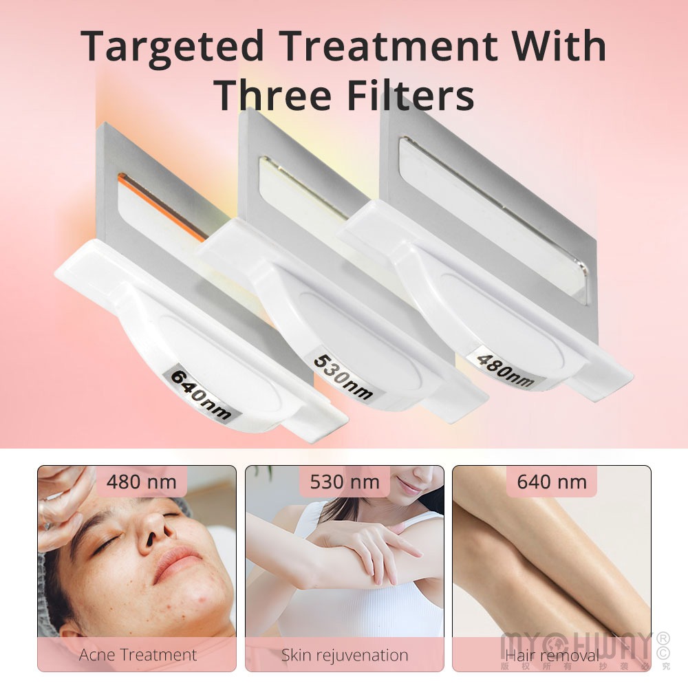 2000w shr ipl hair remover e light rejuvenation beauty machine with filters