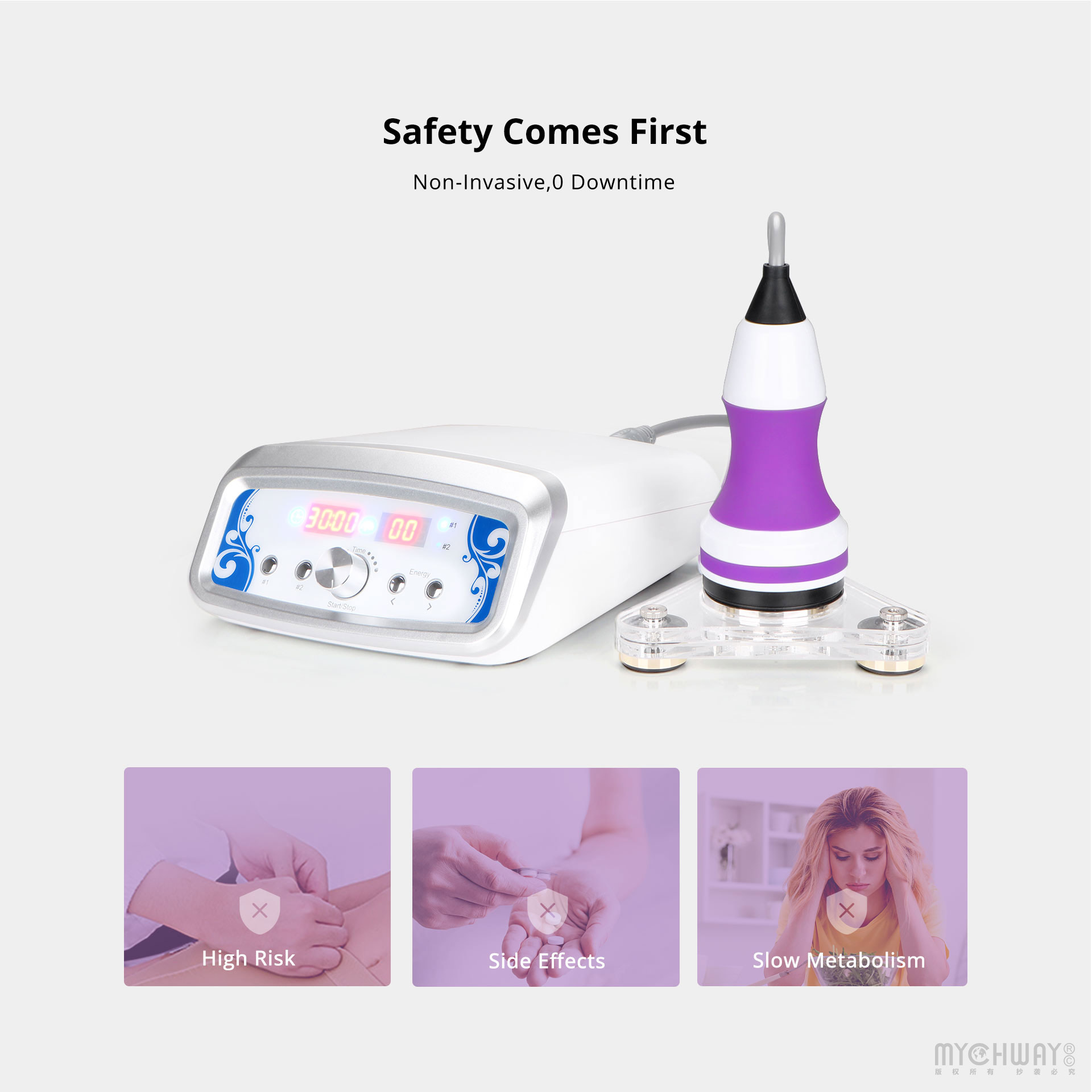 mini 40k ultrasonic unoisetion cavitation 2.0 slimming machine
