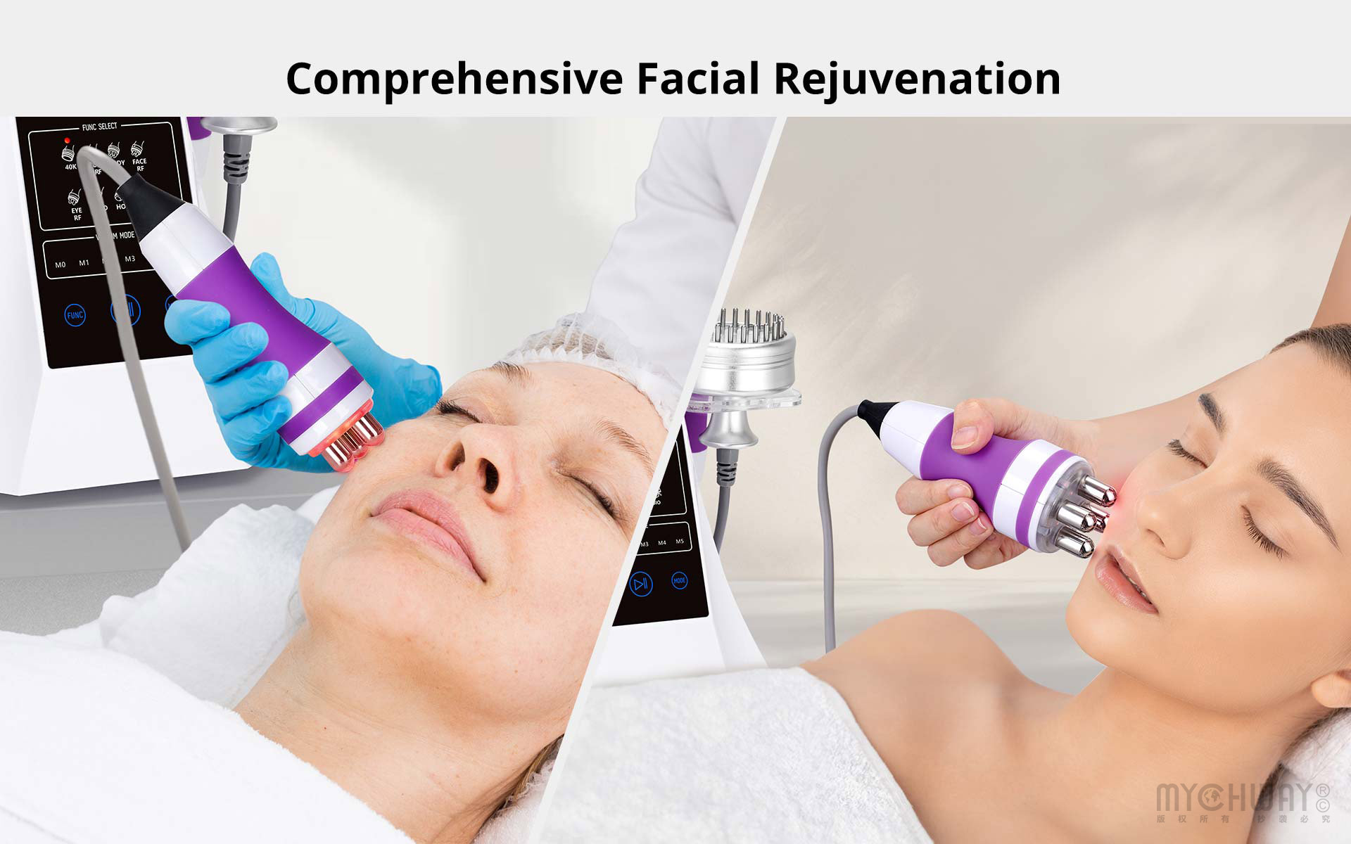 8 in 1 40k ultrasonic cavitation multipolar r f weight loss machine