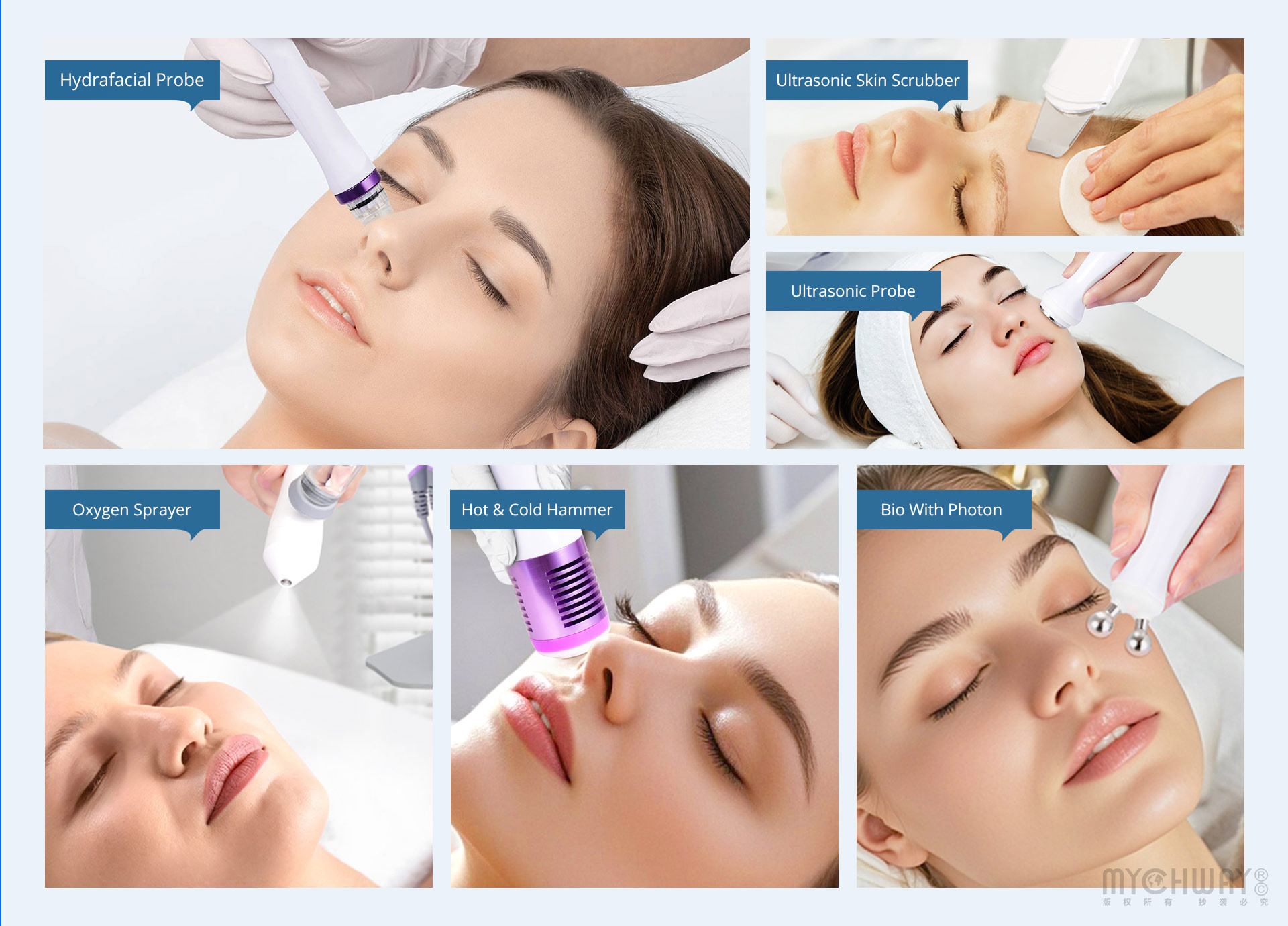 6 in 1 hydro dermabrasion dermabrasion deep cleaning skin machine