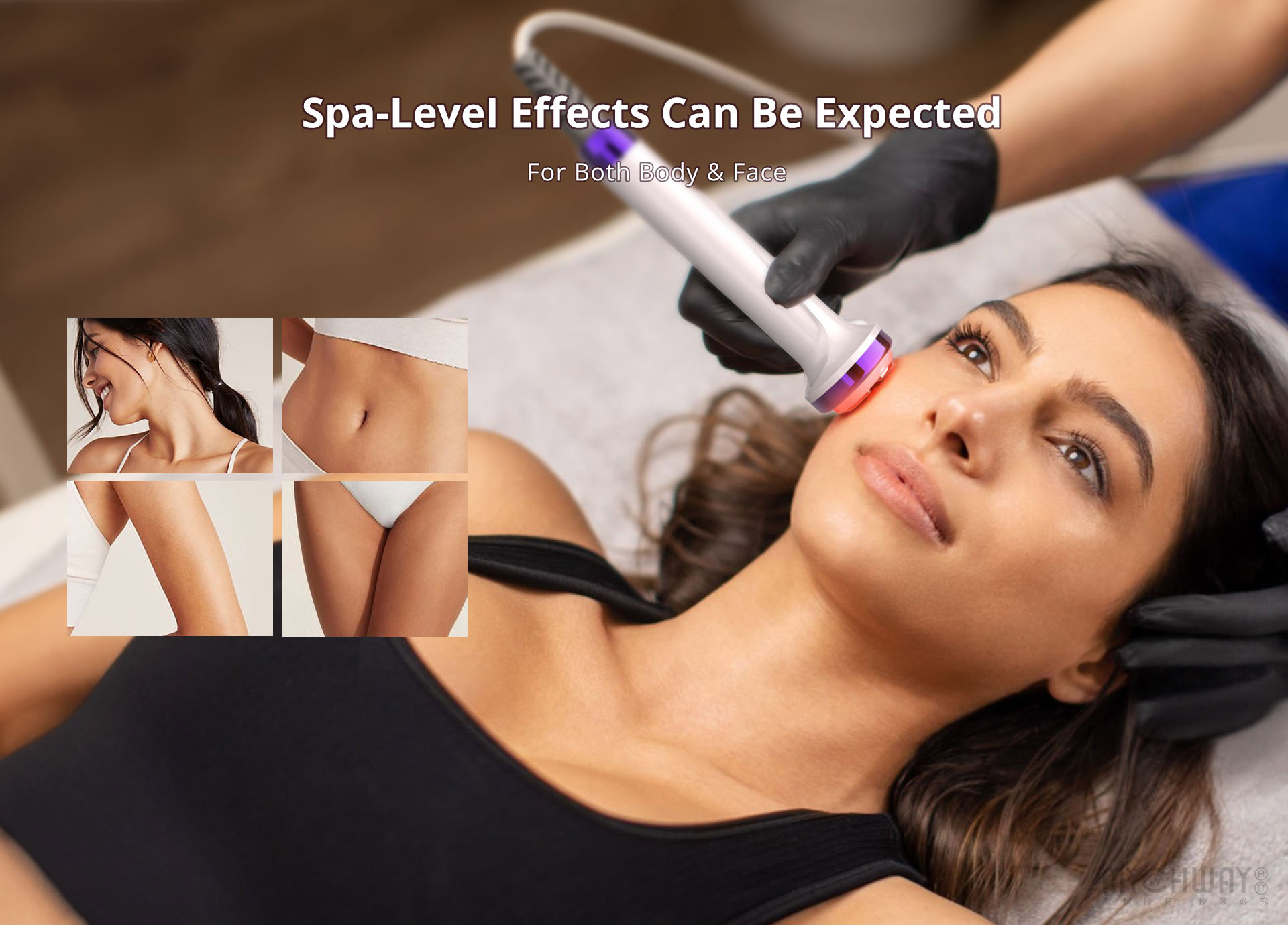 butt lifting 30k cavitation s shape body contouring machine