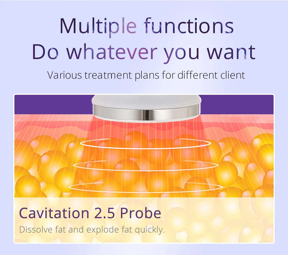 8in1 Weight Loss Facial Skin Care Cavitation Machine Spa Use