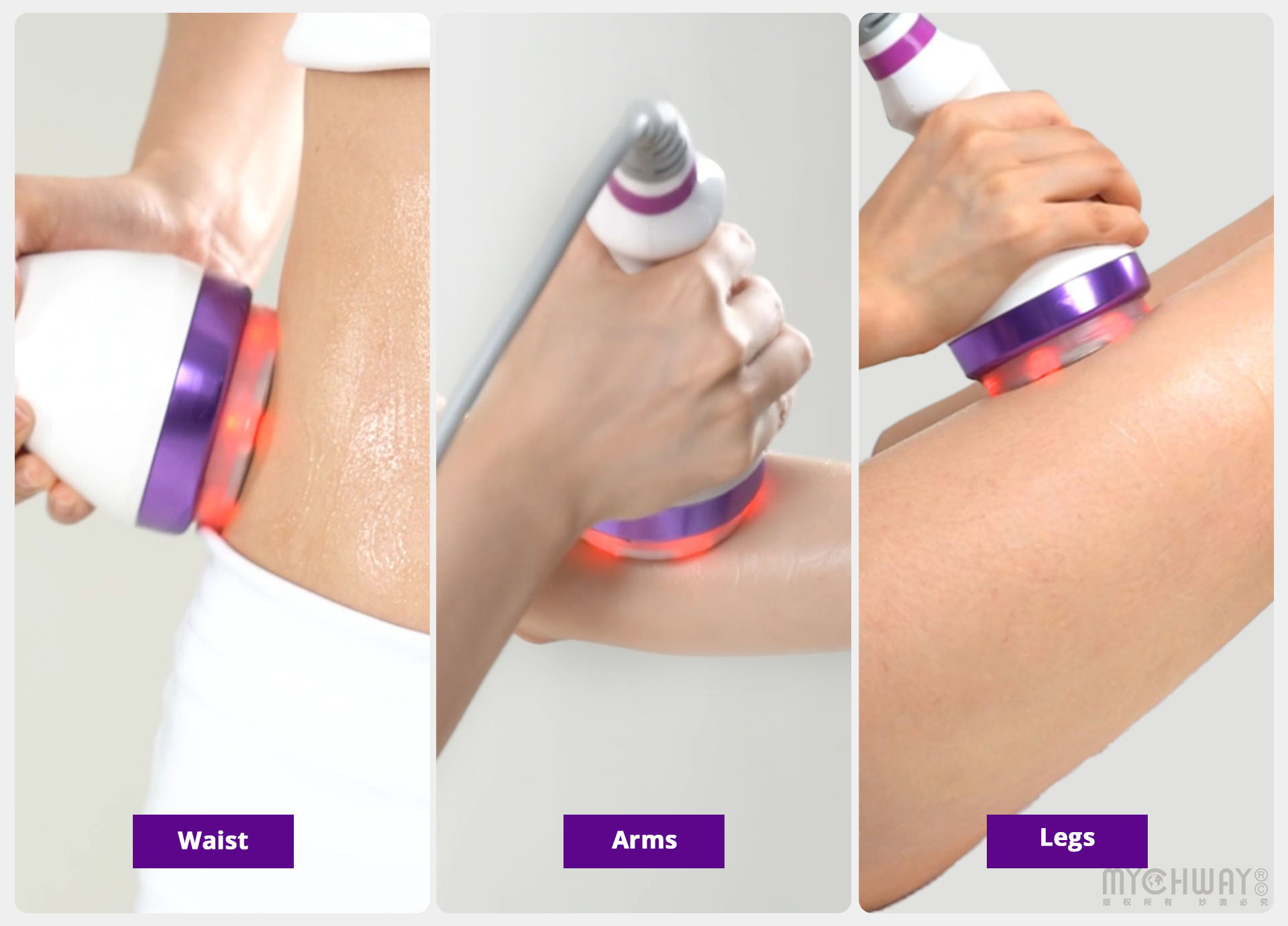 aristorm s shape machine with vacuum suction handle for body