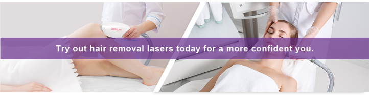 Try out hair removal lassers tobay for a more confident you.