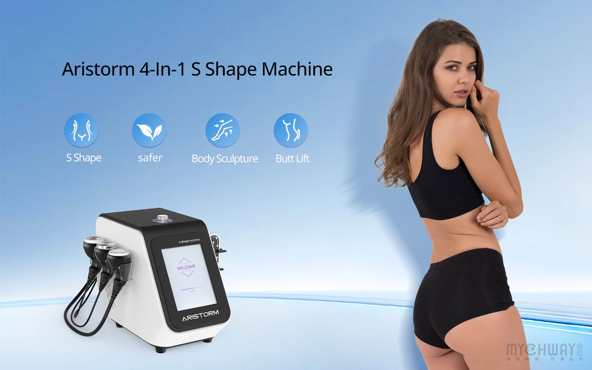 aristorm s shape machine 4 in 1 body contouring skin tightening device pro use