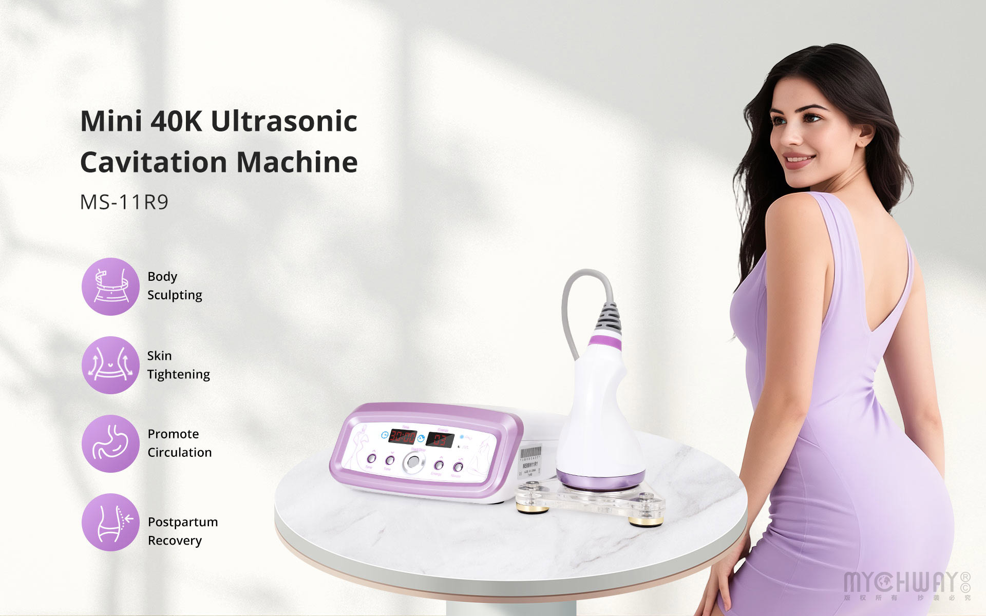 new cavitation 2.5 body shaping beauty machine for home use