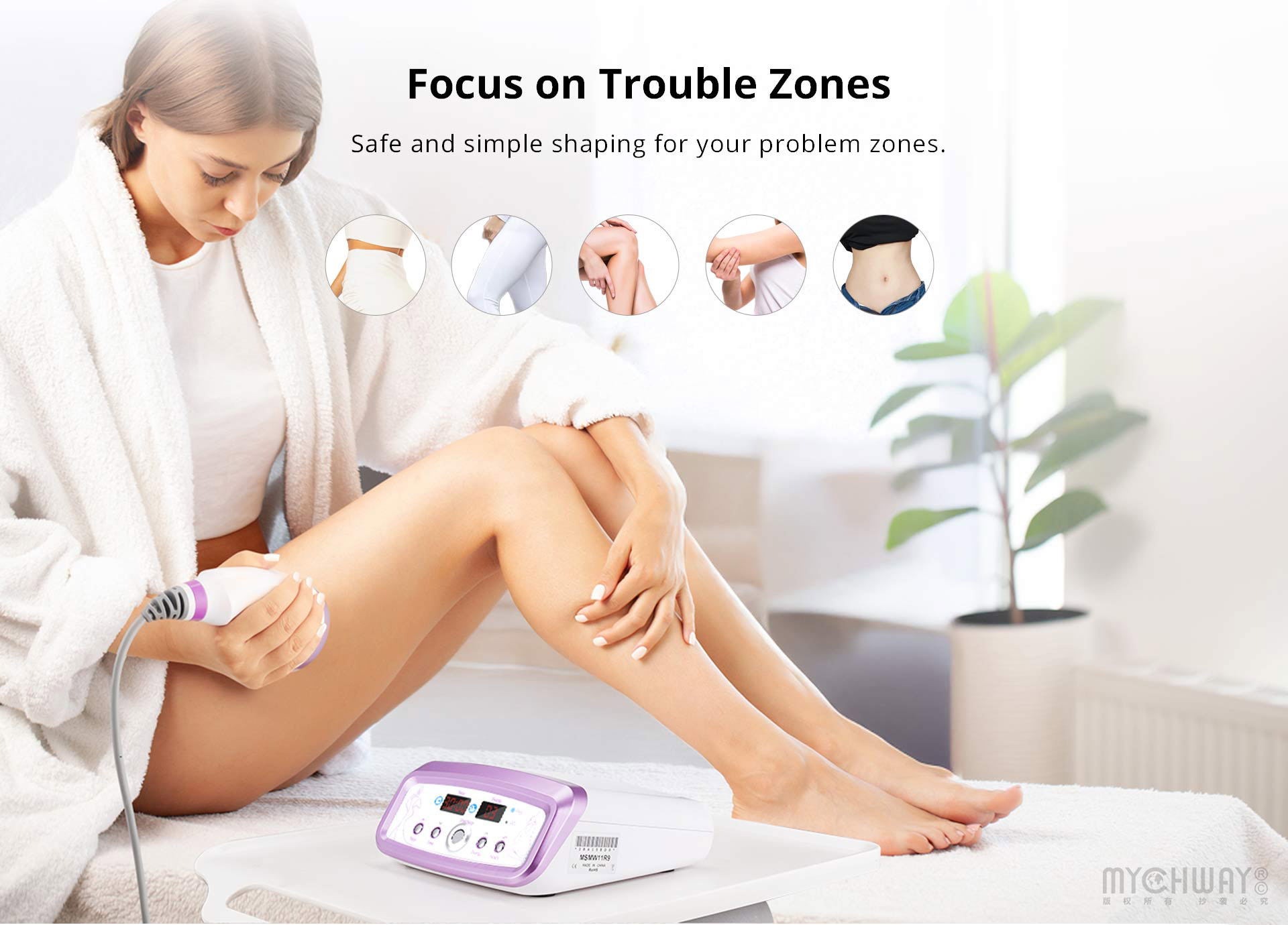new cavitation 2.5 body shaping beauty machine for home use