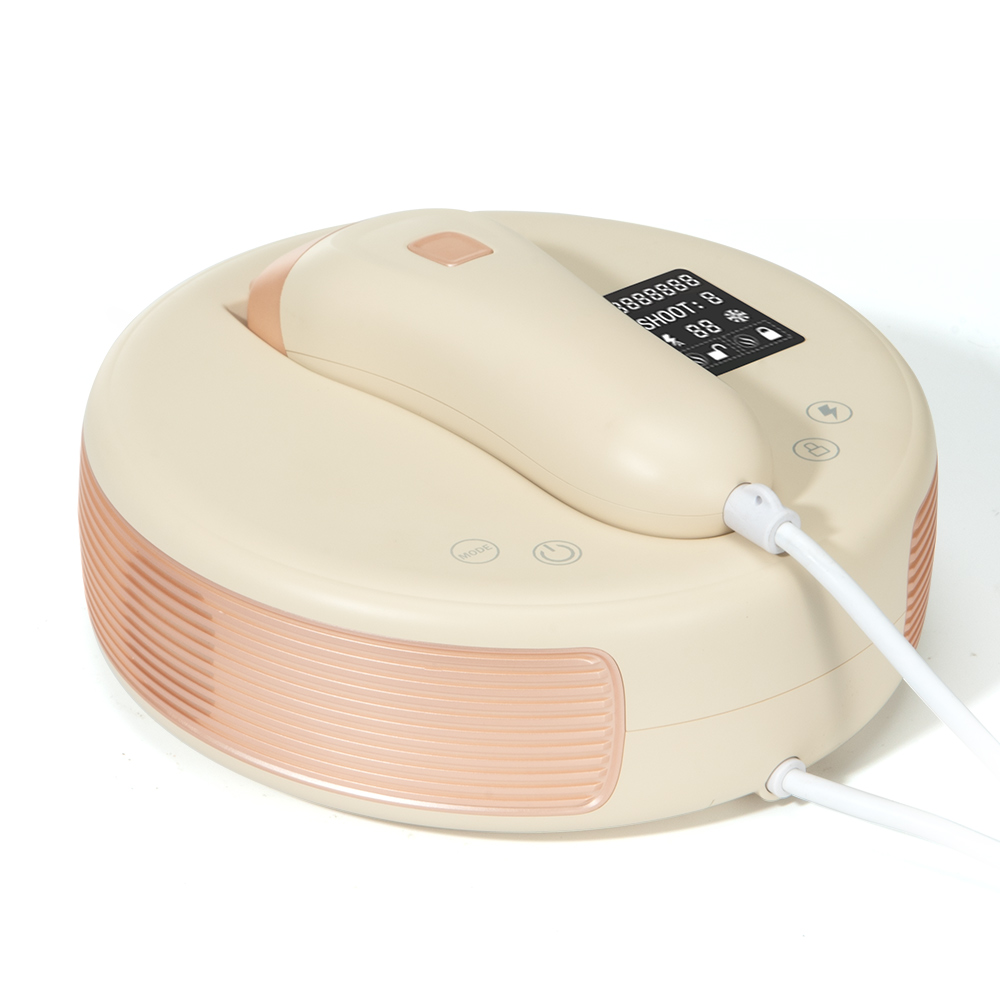 ipl hair removal device with 3 light head 10 energy level 3 mode skinrecognition