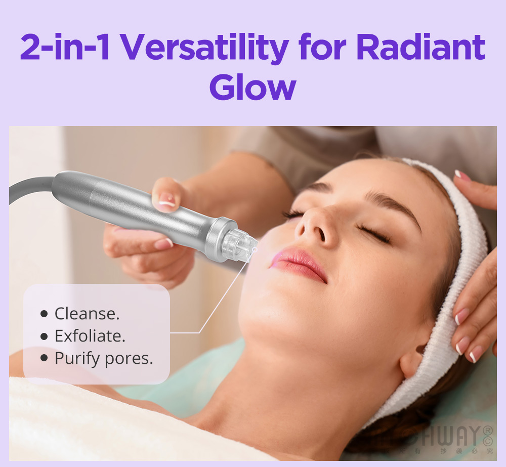 2 in1 hydro dermabrasion machine for deep cleansing hydration nourishment pro use