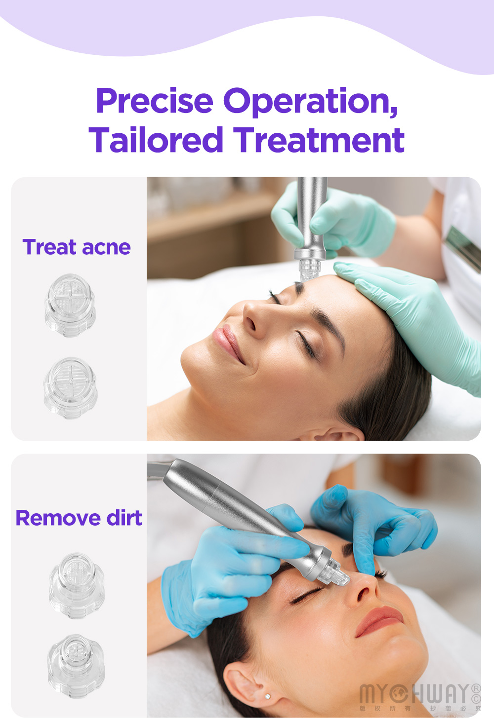 2 in1 hydro dermabrasion machine for deep cleansing hydration nourishment pro use