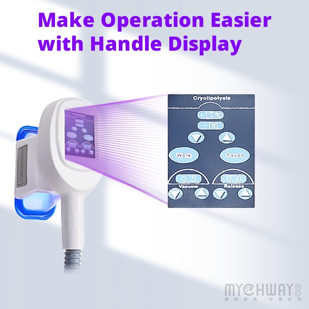 pro body freezing machine with 3 freezing applicators for body & chin contouring