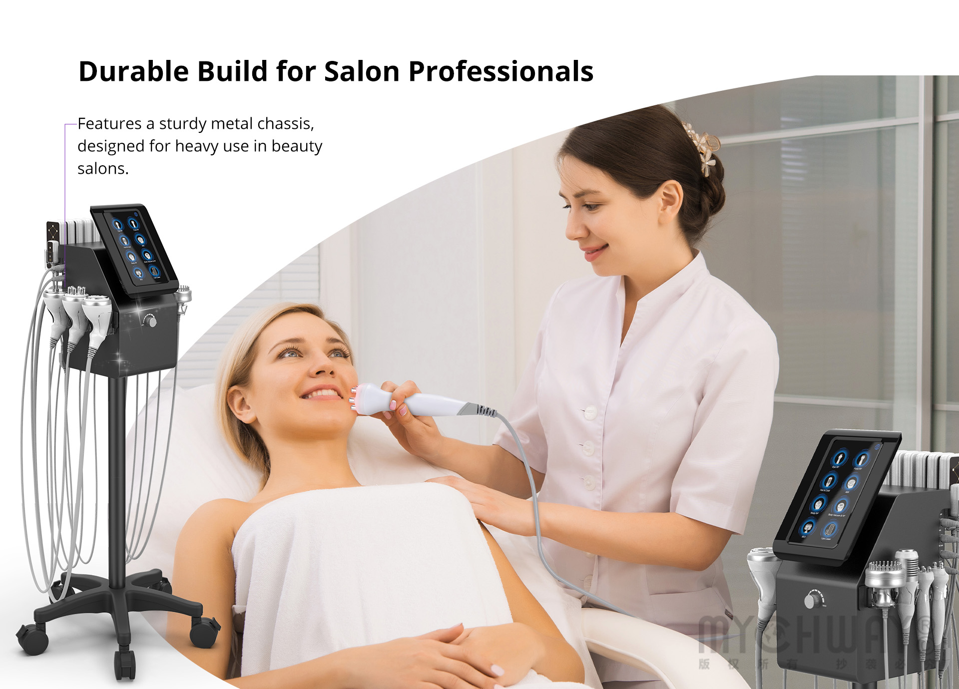 professional 9 in 1 40k lipo cavitation machine for body sculpting & facial care
