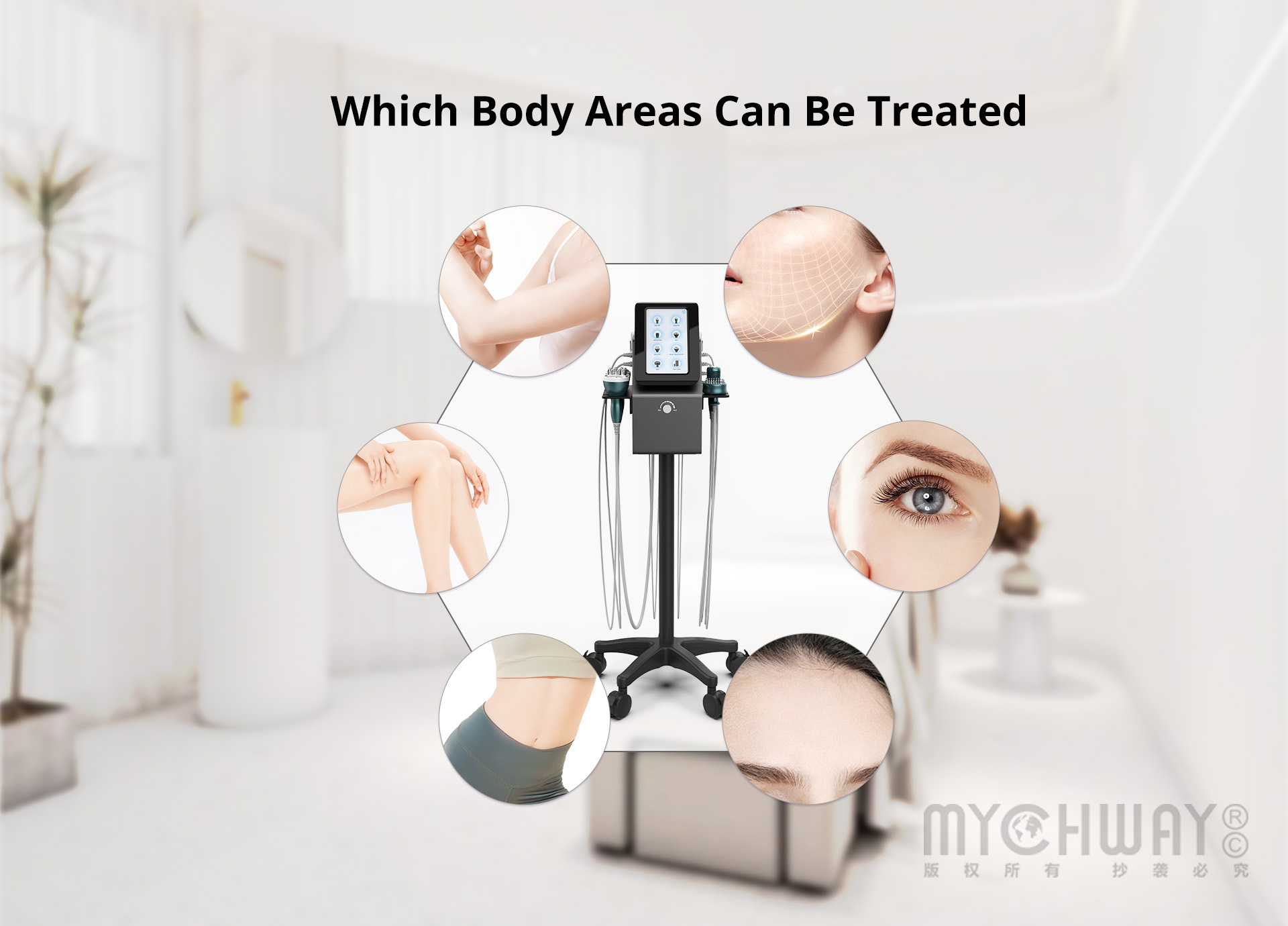 pro 9 in 1 40k ultrasonic cavitation machine for body contouring & facial care