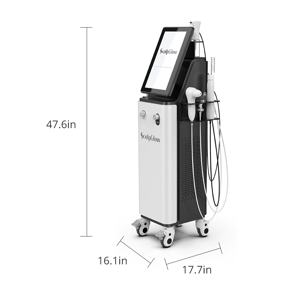 scalp glow 8 in 1 head spa bubble spa scalp machine for cleansing moisturizing