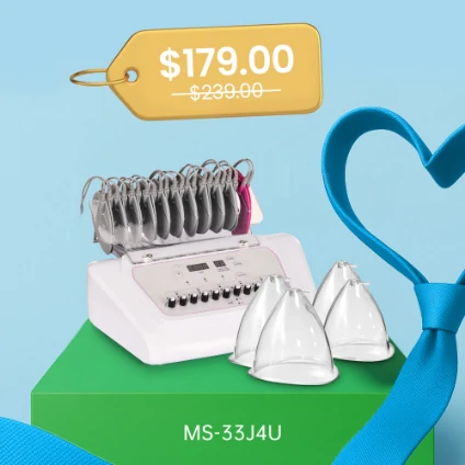 EMS Microcurrent Machine With Cupping Therapy