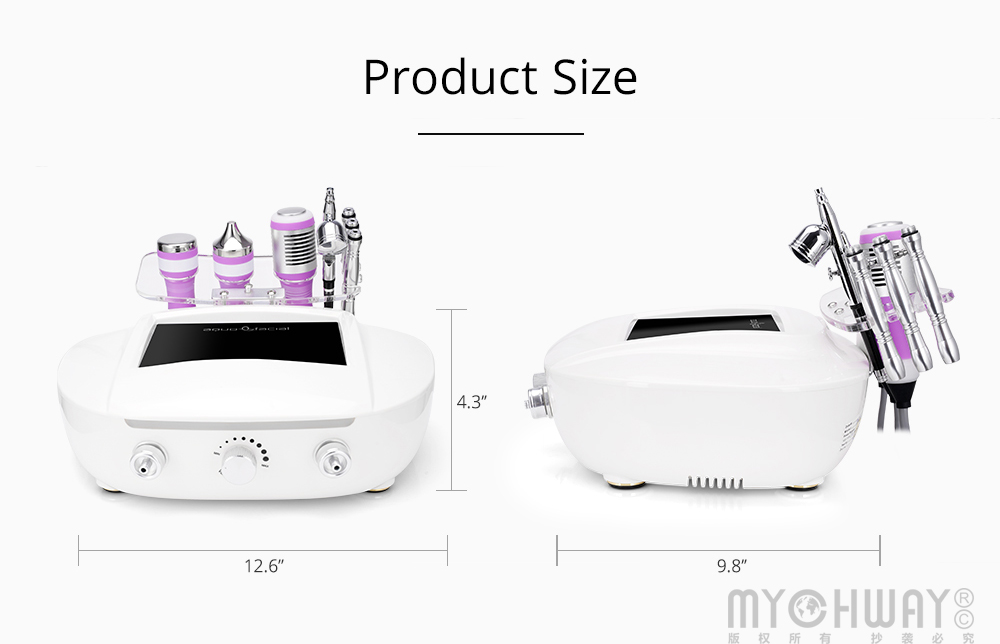 diamond dermabrasion oxygen jet blackhead removal hot & cold hammer machine