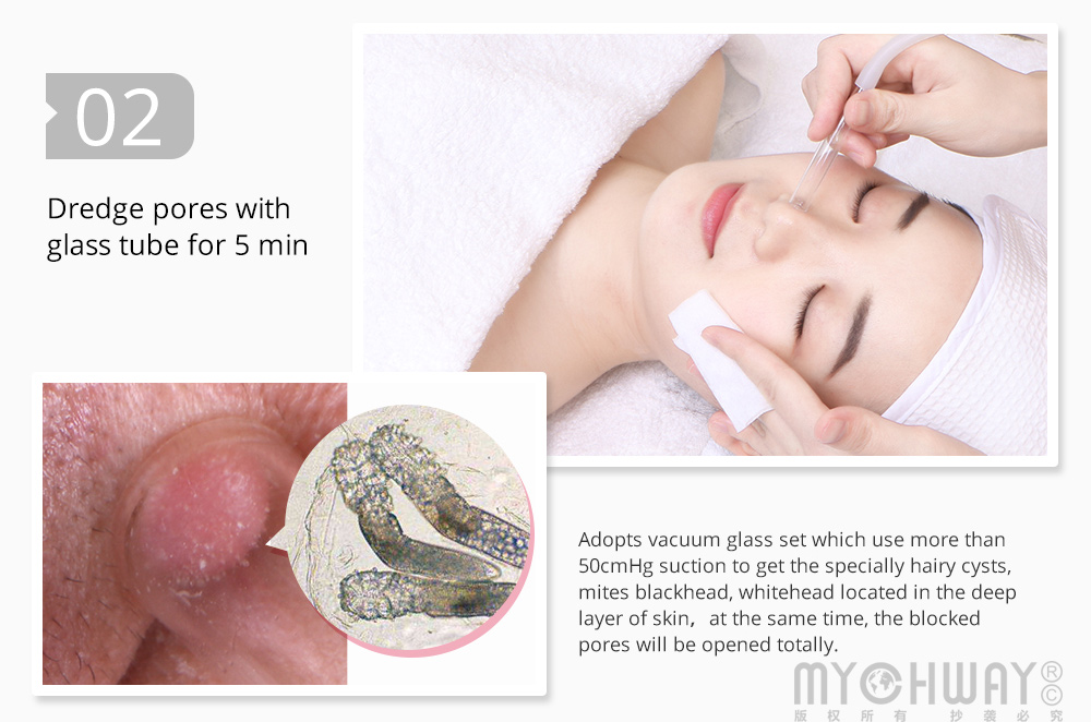 diamond dermabrasion oxygen jet blackhead removal hot & cold hammer machine